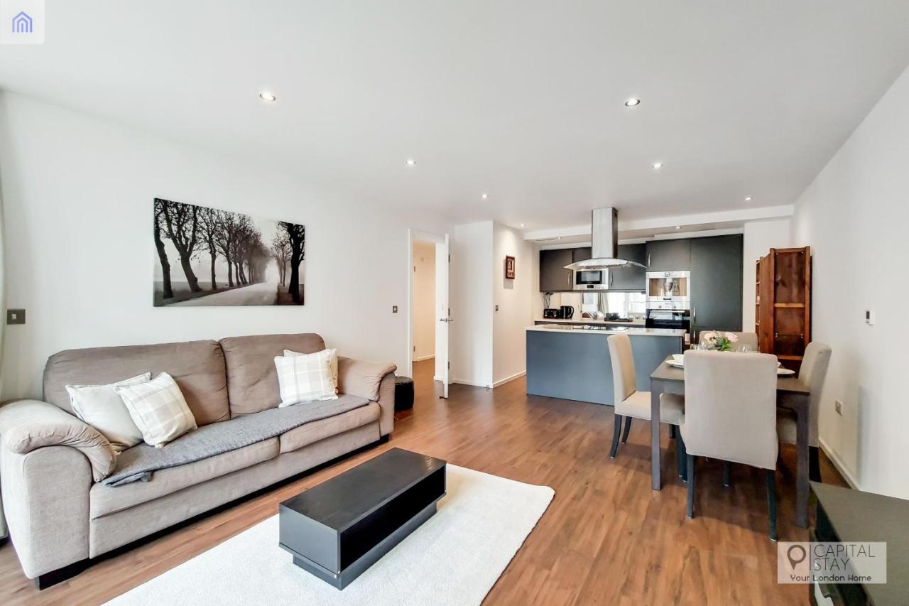 Fully Serviced Two Bed Apartment By Excel & O2 London Luaran gambar