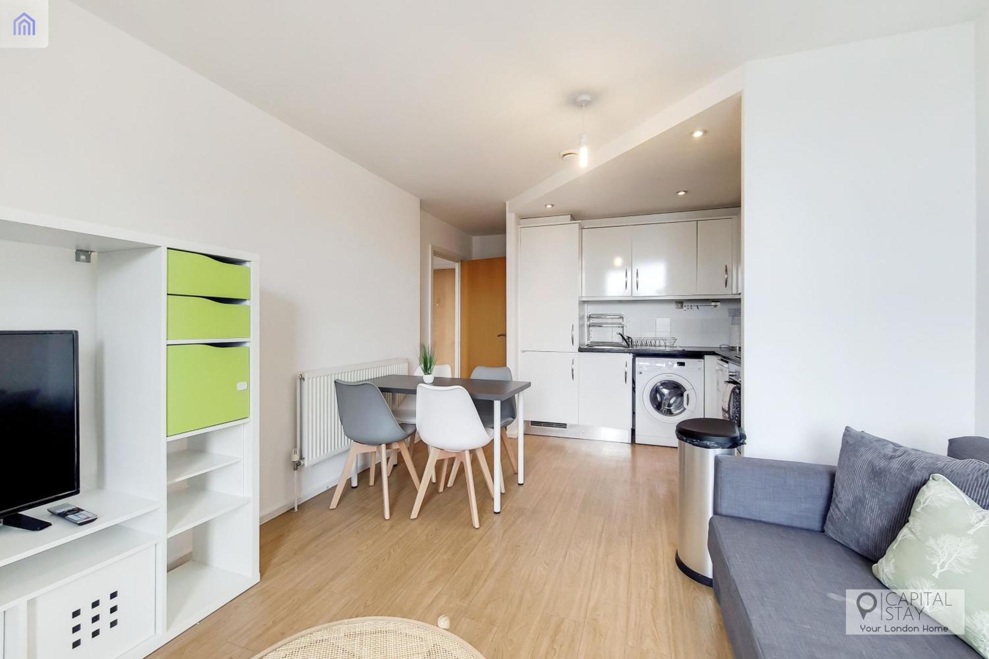 Fully Serviced Two Bed Apartment By Excel & O2 London Luaran gambar