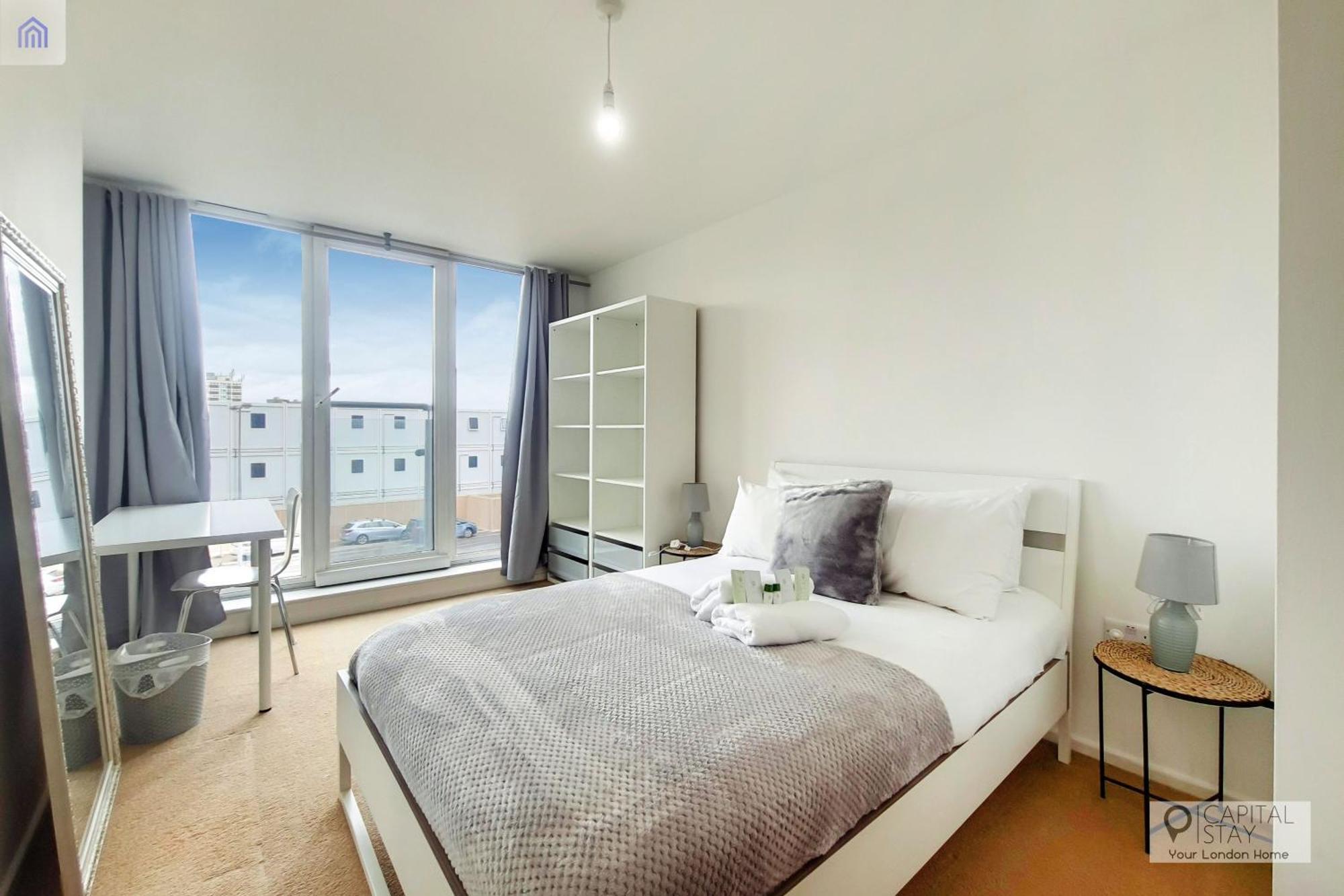 Fully Serviced Two Bed Apartment By Excel & O2 London Luaran gambar